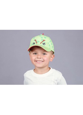 Green Baseball Dinosaur Hat