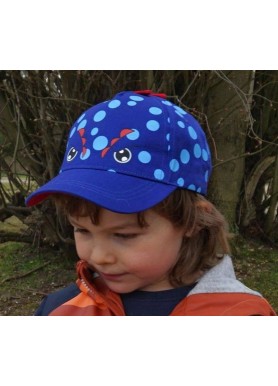 Blue Baseball Dinosaur Hat