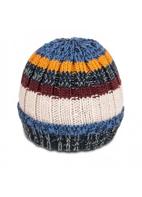 Men's Chunky Knit Ski Hat Beanie with Fleece Lining