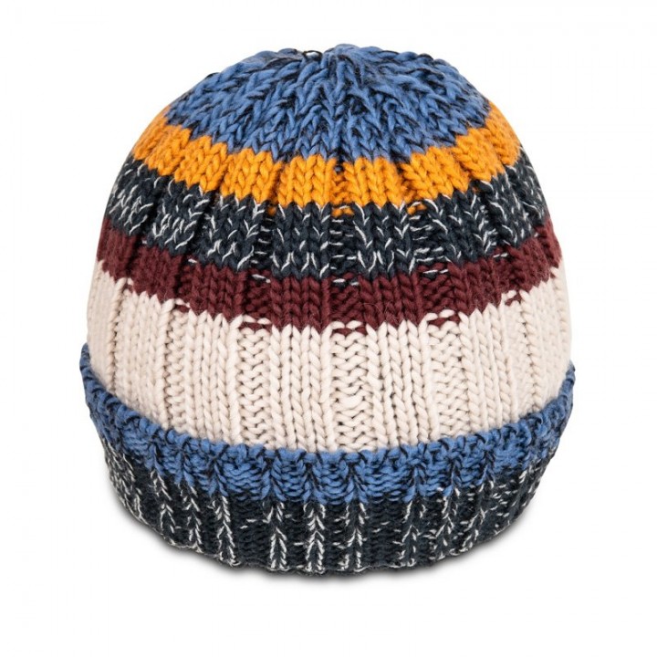 Men's Chunky Knit Ski Hat Beanie with Fleece Lining